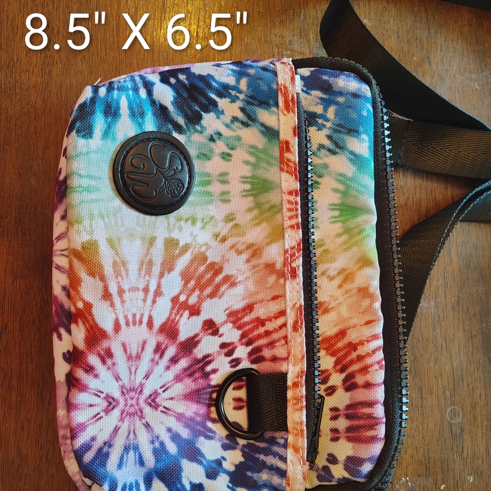 Colorful Tie-Dye Crossbody Bag